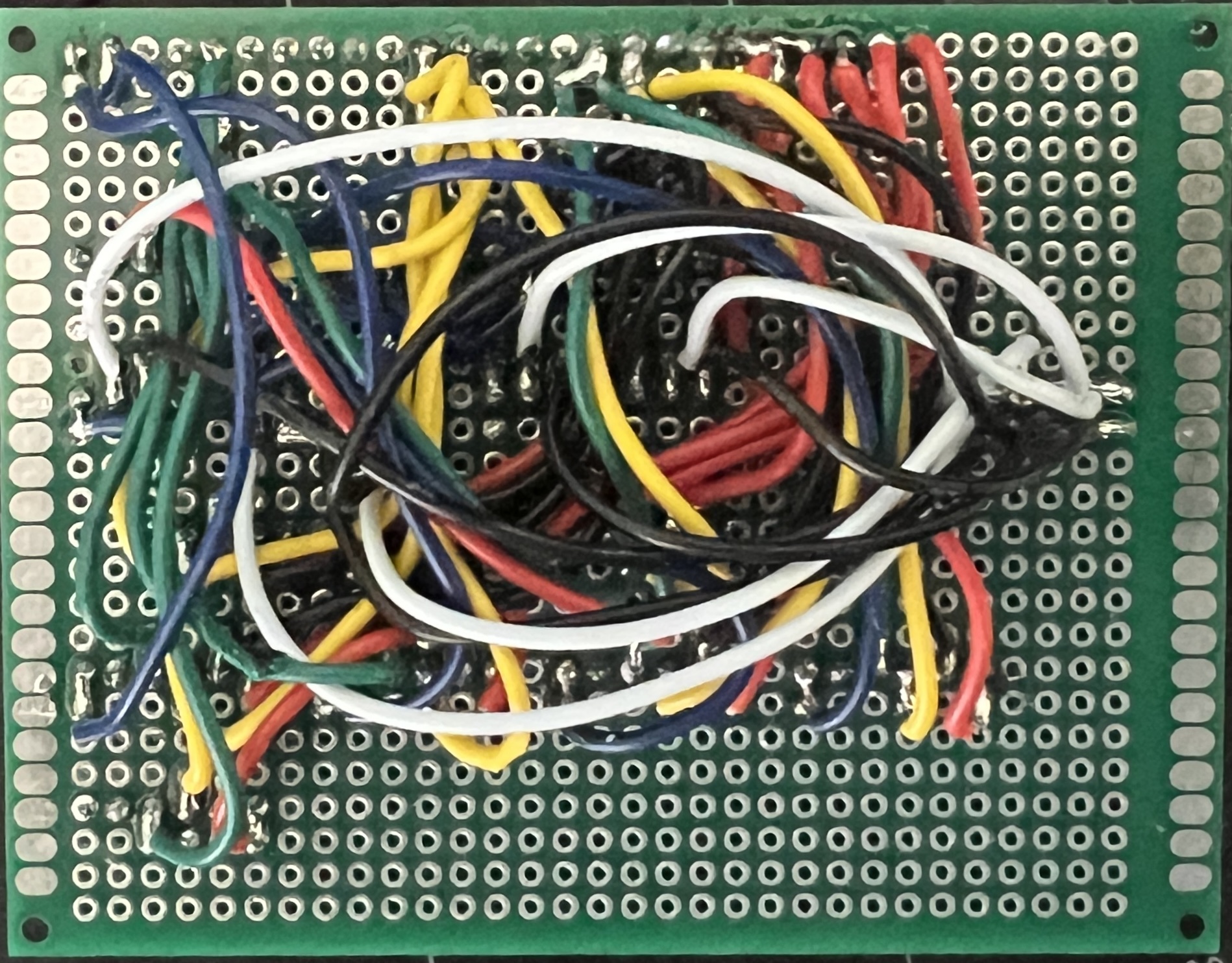 Wired IEEE Robotics peripherals protoboard